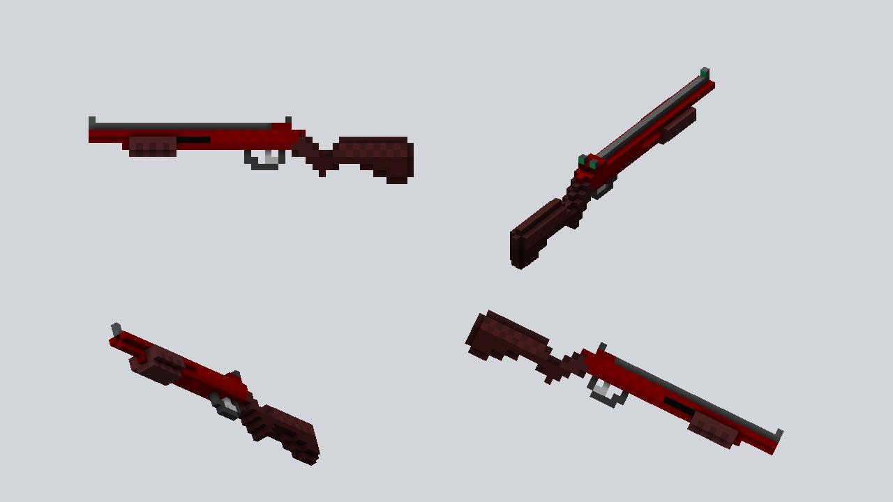 Red Bandit Camo Shotgun