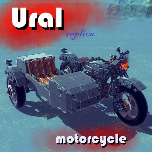 Ural motorcycle with sidecar preview