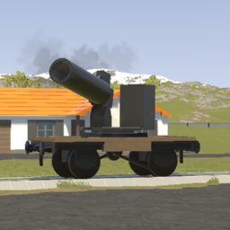 Conflat Wagon - Cannon