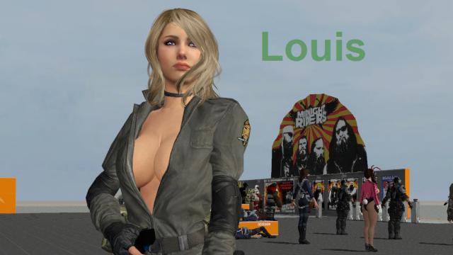 Sniper Wolf Zoey (replace Louis)

