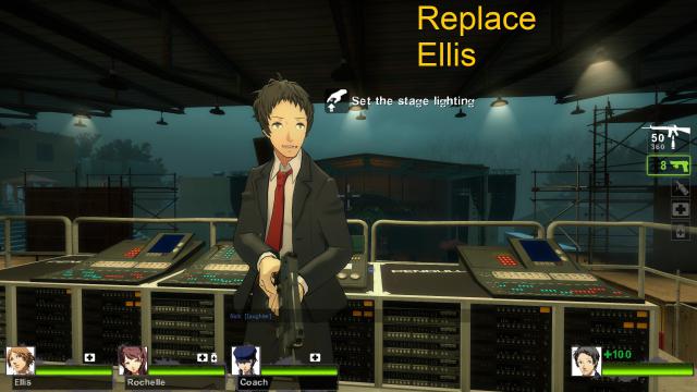Persona 4 Tohru Adachi replace Ellis
