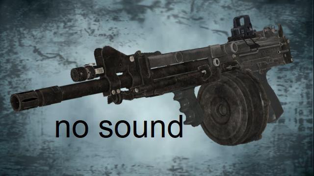 Ultimax 100 replace M60 (no sound)
