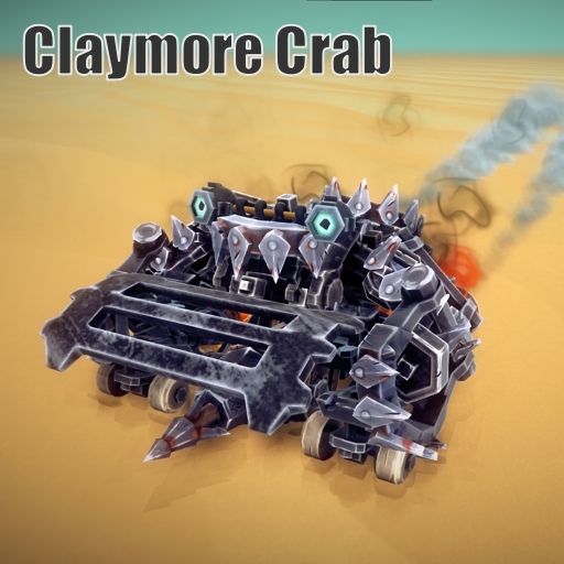 Claymore crab