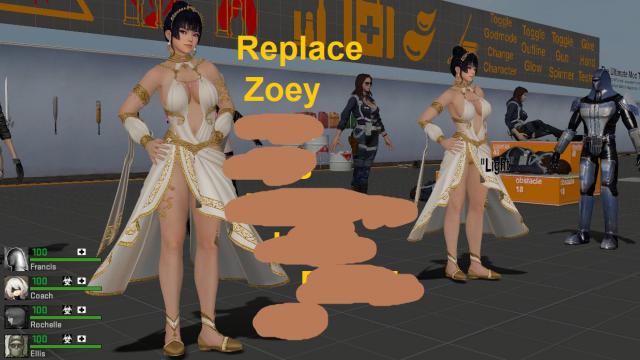 DOAXVV Nyotengu - Dare Marina [DL] Zoey
