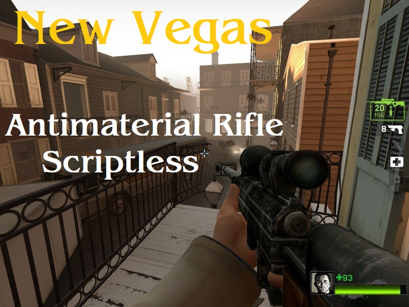 FNV Antimaterial Rifle (AWP) scriptless 
