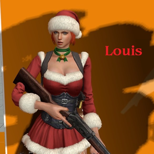 Natalie Santa Girl (Louis) Updated
