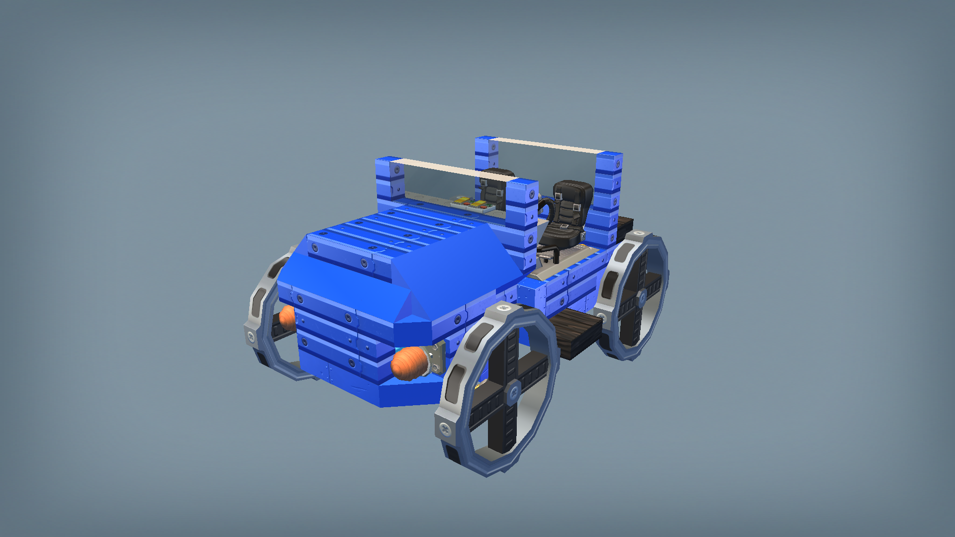 Mechanical Piston Car