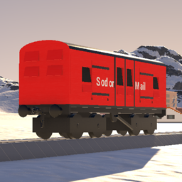 SR 3101 Covered Carriage Truck Utility Van - Sodor Mail (Model Series)
