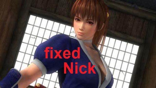 Dead or Alive - Kasumi (fixed version) Nick
