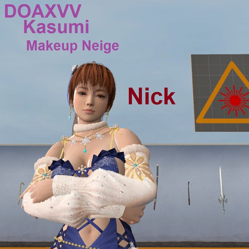 DOAXVV Kasumi Makeup Neige (Nick) v2

