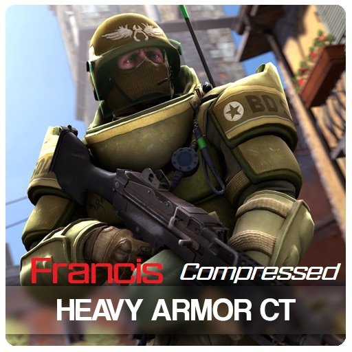CS:GO Heavy Armor CT (Francis) [Compressed]
