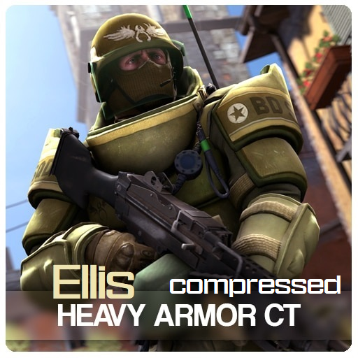 CS:GO Heavy Armor CT (Ellis) [Compressed]
