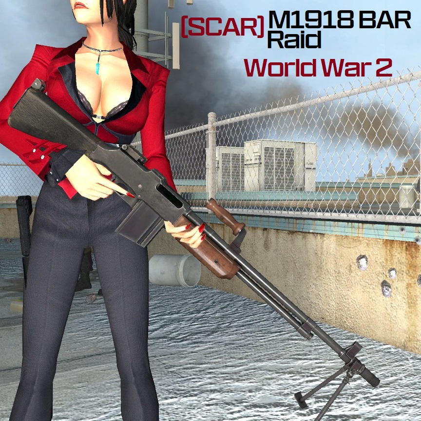 R:WW2 BAR Heavy Rifle (Scar)
