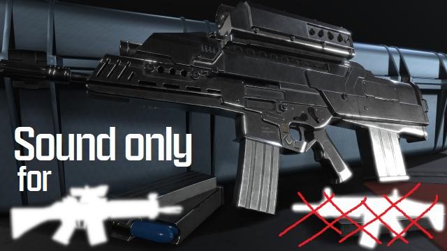XM29 OICW Sound only for SG552
