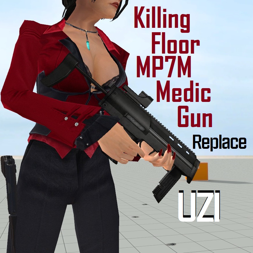 Killing Floor MP7M Medic Gun (Uzi) Updated
