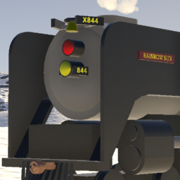 Union Pacific FEF-3 - Rainbow Sun