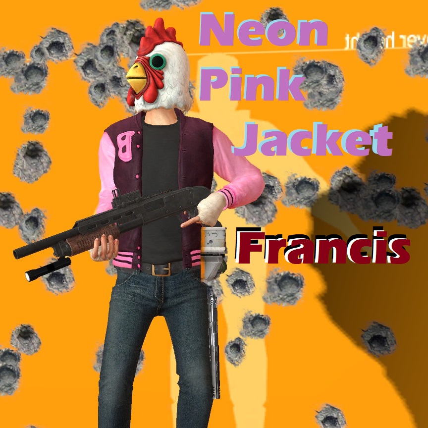 Neon Pink Jacket (Francis)
