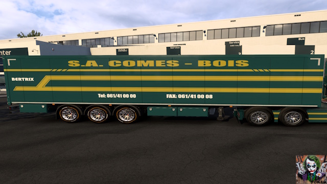 S.A. COMES - BOIS Trailer Skin ( by Joker) preview