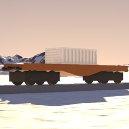 British Rail Nuclear Flask Wagon