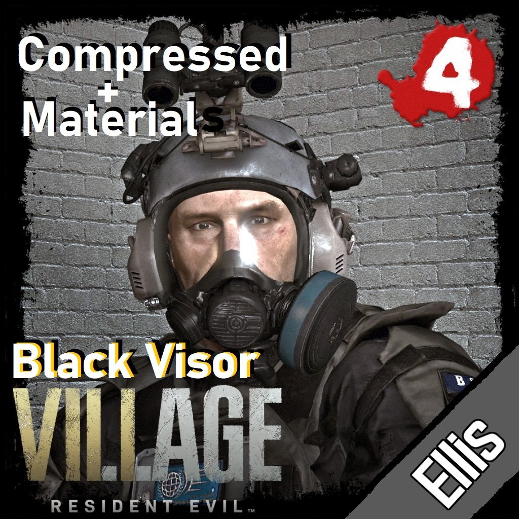 Resident Evil 8 Village - BSAA Soldier Francis Compressed - Replace Ellis