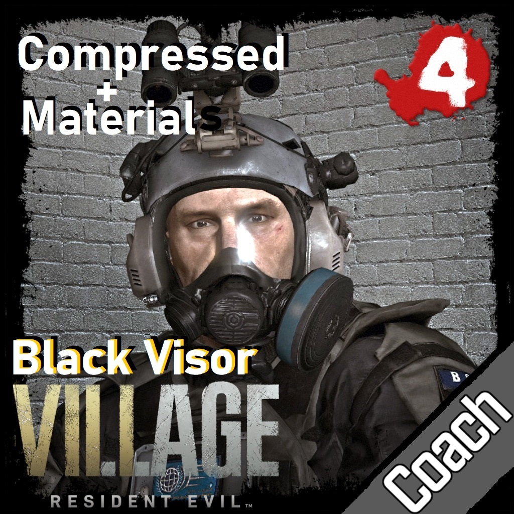 Resident Evil 8 Village - BSAA Soldier Francis Compressed - Replace Coach