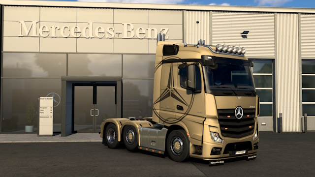 Mercedes New Actros Full Set TMP (Pantonneti)