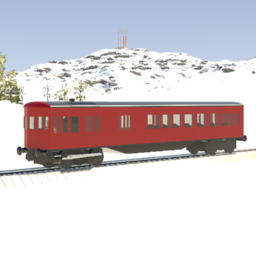 GWR Steam Railmotor - Maroon