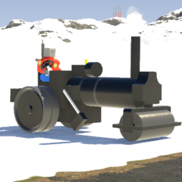 Aveling-Barford R Class Steamroller - Remastered 2025 - Cabless