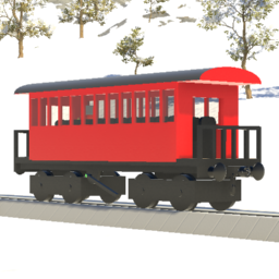 Wisbech and Upwell Tramway Coach - Bogies