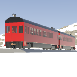 Pennsylvania Railroad Doodlebug - Trailer