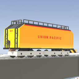 Union Pacific Auxiliary Water Tender (Yellow)