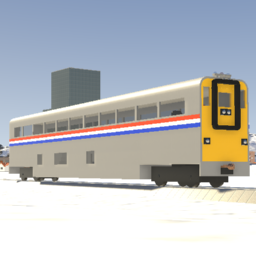 Amtrak Superliner - Phase III - Cab Car