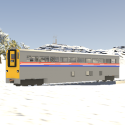 Amtrak Superliner - Phase V - Cab Car