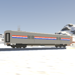 Amtrak Baggage Car