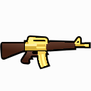 Assault Rifle Golden Retexture