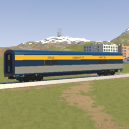 Chesapeake and Ohio 85' Coach - Baggage - Steam Railroading Institute preview