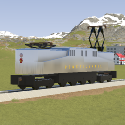 Pennsylvania Railroad R1 - Chrome