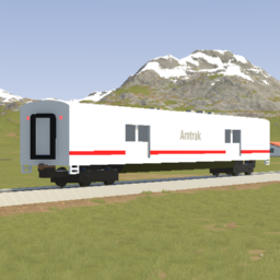 Amtrak Baggage Car - Siemens Tour