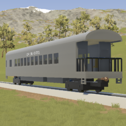 New York Central 85' Coach - Observation