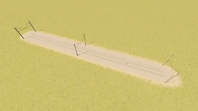 1-Way Tram (NoLights)