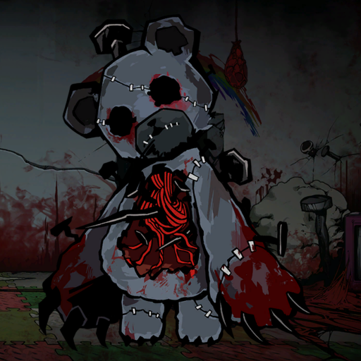 Hurting Teddy Bear.