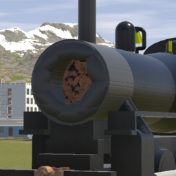 N&W/Strasburg Railroad 475 - Excavator Damage - Updated