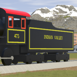 Strasburg Railroad 475 - Rainbow Sun - Updated