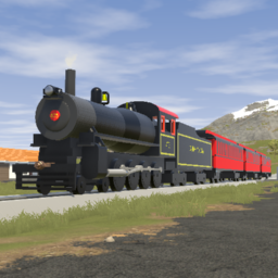 Strasburg Railroad 475 - Rainbow Sun - Updated - Full Consist