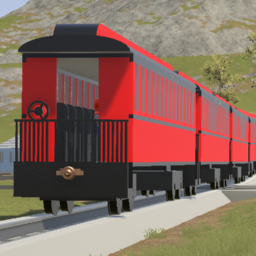 Strasburg Railroad Coach - Updated - Rake of 5
