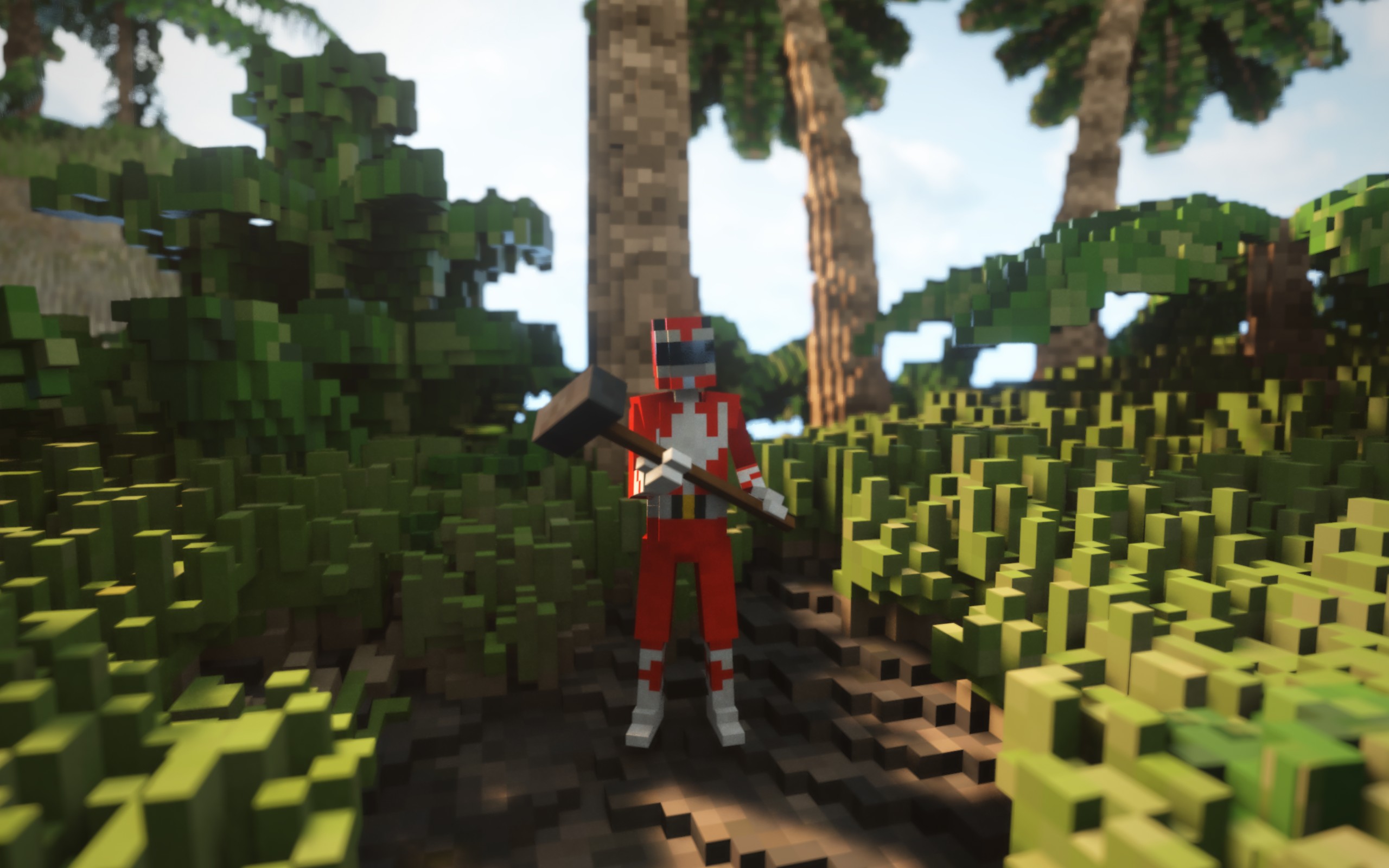 Red Power Ranger Playermodel