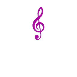 Treble Clef Pink