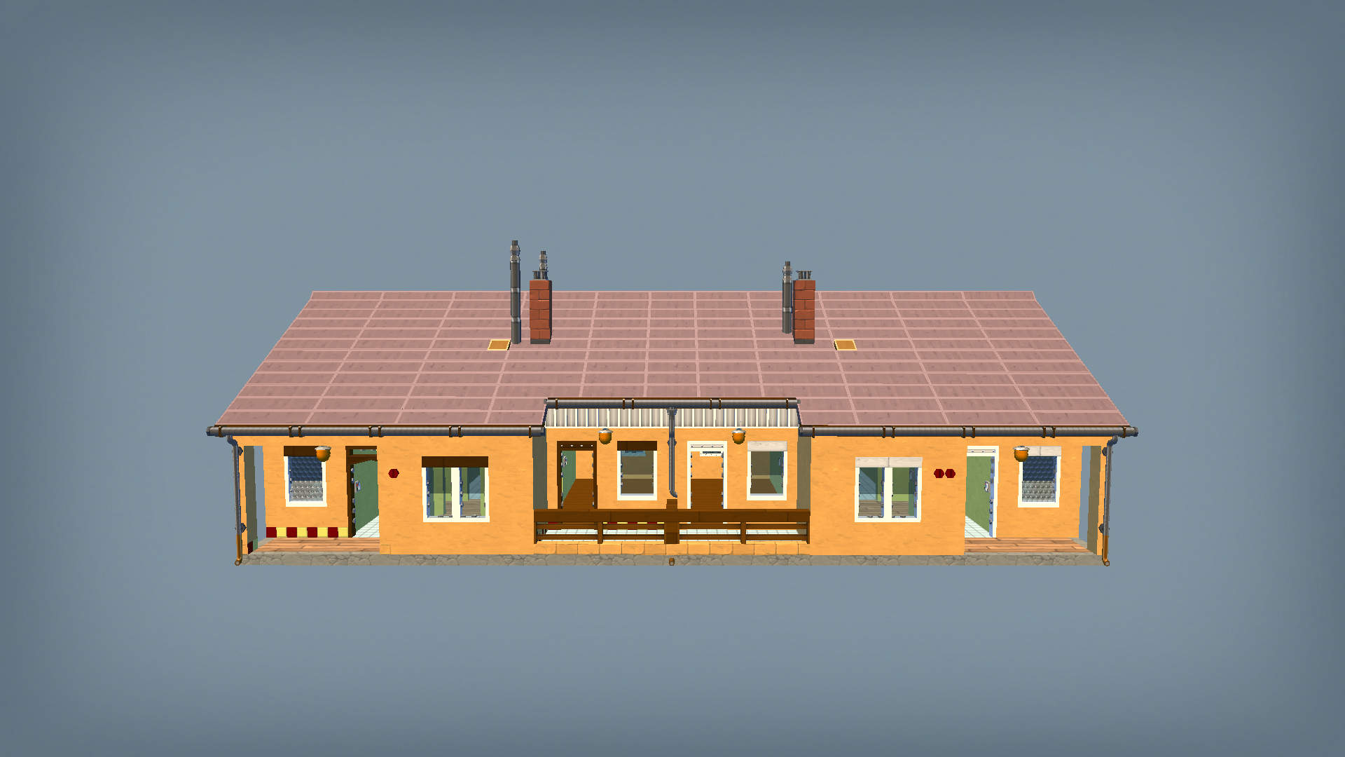 Decorative Bungalow Beige