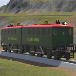 Pennsylvania Railroad Class DD1 - Brunswick Green