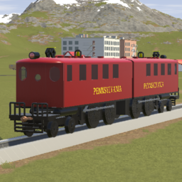 Pennsylvania Railroad Class DD1 - Tuscan Red